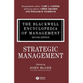 The Blackwell Encyclopedia of Management, Strategic Management - Hardcover
