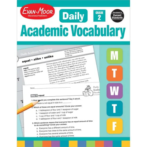 Daily Academic Vocabulary Gr 2 Te - Paperback