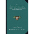 The Discovery, Settlement And Present State Of Kentucky to Which Is Added The Adventures Of Daniel Boon 1784 - Paperback