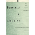 Democracy in America, Volume 1 - Paperback