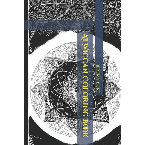 AI Wiccan Coloring Book - Paperback