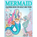 Mermaid Coloring Book for Adult and Teens: Relax, Recharge and Refresh Yourself Cute Mermaids, Fantasy Creatures Coloring for Stress Relief, Mediation - Paperback