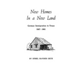 New Homes in a New Land - Paperback
