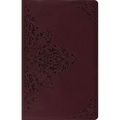 ESV Value Thinline Bible (Trutone, Chestnut, Filigree Design) - Imitation Leather