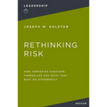 Rethinking Risk: How Companies Sabotage Themselves and What They Must Do Differently - Paperback