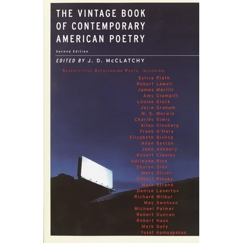 The Vintage Book of Contemporary American Poetry - Paperback