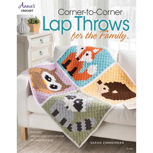 Corner-To-Corner Lap Throws for the Family - Paperback