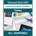 Word 2019 Tables - Paperback