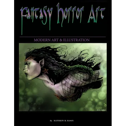 Fantasy Horror Art: Modern art & illustration - Paperback