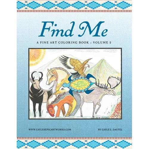 Find Me: A Fine Art Coloring Book - Volume 2 - Paperback