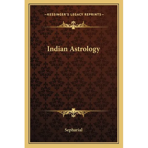 Indian Astrology - Paperback