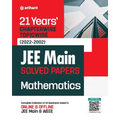 21Years Chapterwise Topicwise (2022-2002) JEE Main Solved Papers Mathematics - Paperback