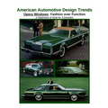 American Automotive Design Trends / Opera Windows: Fashion over Function - Paperback