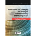 Innovations and Emerging Technologies for the Prosperity and Quality of Life - Paperback