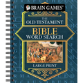 Brain Games - Bible Word Search: The Old Testament - Large Print - Spiral