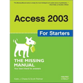 Access 2003 for Starters: The Missing Manual - Paperback