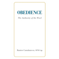 Obedience. The Authority of the Word - Paperback
