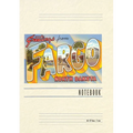 Vintage Lined Notebook Greetings from Fargo, North Dakota - Paperback