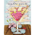 Color By Numbers Adult Coloring Book: Happy Hour: Cocktails and Spirits - Paperback