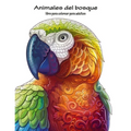 Animales del bosque libro para colorear para adultos 1 - Paperback