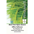 Best Free Open Source Office Software For Windows 10 Bilingual Edition English Germany - Paperback