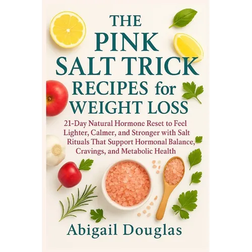 The Pink Salt Trick Recipes for Weight Loss: 21-Day Natural Hormone Reset to Feel Lighter, Calmer, and Stronger with Salt Rituals That Support Hormona - Paperback