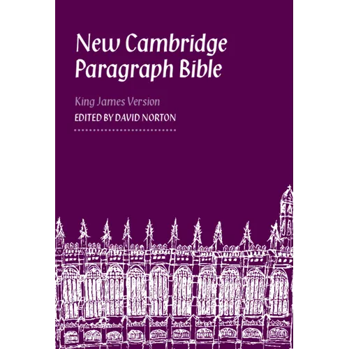 New Cambridge Paragraph Bible-KJV - Hardcover