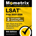 LSAT Prep 2025-2026 - 3 Full-Length Practice Tests, LSAT Secrets Study Guide and Exam Review Book with Detailed Answer Explanations: [9th Edition] - Paperback