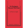 No Foreigners Beyond This Point - Paperback