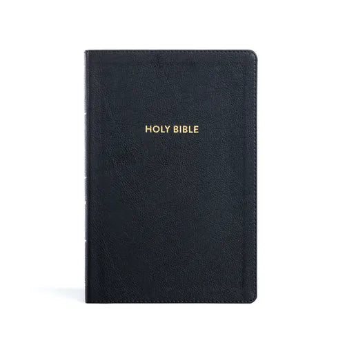 KJV Rainbow Study Bible, Black Leathertouch - Imitation Leather