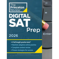 Princeton Review Digital SAT Prep, 2026: 4 Full-Length Practice Tests (2 in Book + 2 Adaptive Tests Online) + Review + Online Tools - Paperback