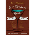 Jerry Thomas' Bartenders Guide: How To Mix Drinks 1862 Reprint: A Bon Vivant's Companion - Paperback