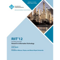 Riit 12 Proceedings of the ACM Research in Information Technology - Paperback