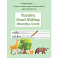 Cursive Hand Writing Practice Book: Learn cursive letter formation by tracing. Letters and words. Fun games interspersed for brain breaks - Paperback