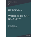 World Class Quality - Paperback