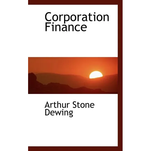 Corporation Finance - Paperback