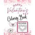 Happy Valentine's Day Coloring Book 50 pages: Variety of Skill Levels for all ages - Paperback