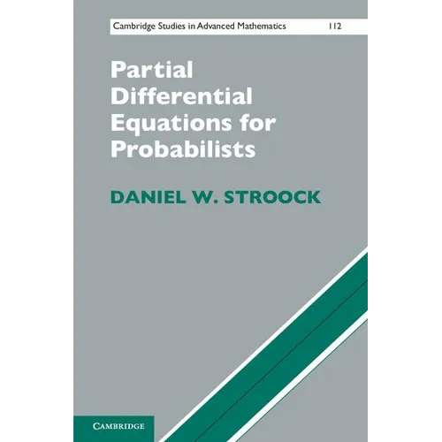 Partial Differential Equations for Probabilists - Paperback
