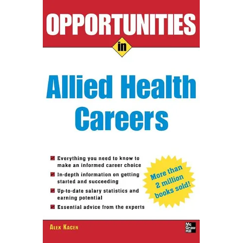 Opportunities in Allied Health Careers, Revised Edition - Paperback