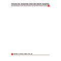 Financial Analysis and Decision Making - Paperback