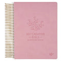 KJV Holy Bible, My Creative Bible - Illustrators Edition, Journal Space, Hardcover, King James Version, Pink - Spiral