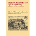 The First Modern Society: Essays in English History in Honour of Lawrence Stone - Paperback