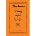 Cumberland County, Virginia Tithable Lists for 1759 - Paperback