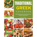 Traditional Greek Cookbook: 2000 Days Delicious & Simple Recipes for Authentic Greek Cuisine - Paperback