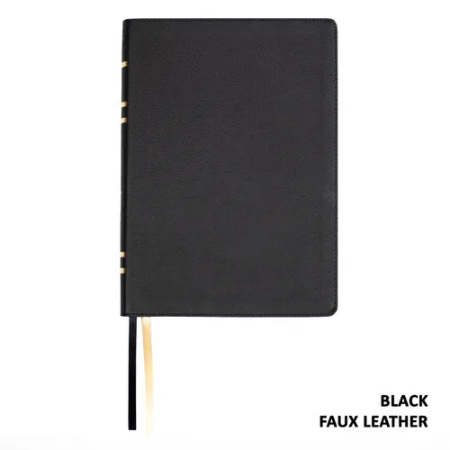 Lsb Giant Print Reference Edition, Paste-Down Black Faux Leather - Imitation Leather
