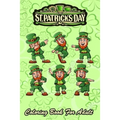 St Patricks Day Coloring Book For Adult: Funny Dancing Leprechauns - An Adult Coloring Books St Patrick for Kids, Adults with Beautiful Irish Shamrock - Paperback
