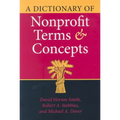 A Dictionary of Nonprofit Terms and Concepts - Hardcover