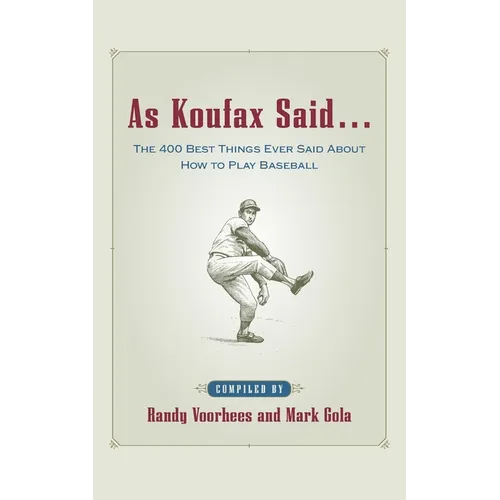 As Koufax Said... - Paperback