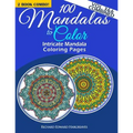 100 Mandalas To Color - Intricate Mandala Coloring Pages - Vol. 3 & 6 Combined: Advanced Designs 2 Book Combo - Paperback