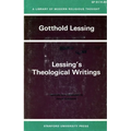 Lessing's Theological Writings: Selections in Translation - Paperback